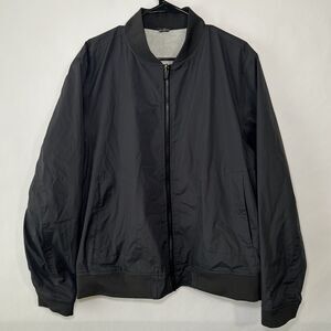 MSX By Michael Strahan Full Zip Reversable Jacket Mens Size Large Gray Fleece